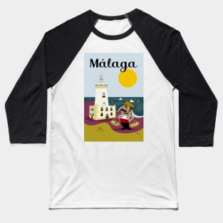 Ven A Málaga Baseball T-Shirt